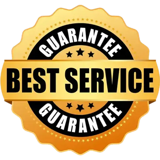 Best Service Guarantee badge for Fairy Maids Solutions cleaning services